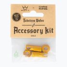 "Peaty's X Chris King MK2 Tubeless Valves Accessory Kit" auksinis