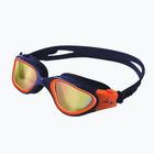Plaukimo akiniai ZONE3 Vapour Polarized Lens navy/hi-vis orange