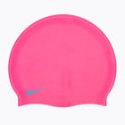 Nike Solid Silikoninė vaikiška plaukimo kepuraitė rožinė TESS0106-670
