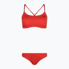 Moteriškas dviejų dalių plaukimo kostiumas Nike Essential Sports Bikini light crimson