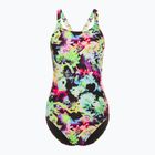Moteriškas vientisas plaukimo kostiumas Nike Hydrastrong Multi Print Fastback rainbow