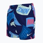Vaikiški maudymosi šortai Nike Tossed Flags 4" Volley midnight navy