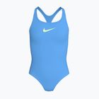 Nike Essential Racerback vientisas vaikiškas maudymosi kostiumėlis university blue
