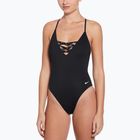 Moteriškas vientisas plaukimo kostiumas Nike Sneakerkini 2.0 Crossback black