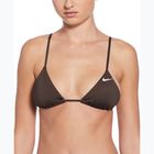 Nike Essential Triangle Bikini maudymosi kostiumėlio viršutinė dalis baroque brown
