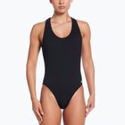 Moteriškas vientisas plaukimo kostiumas Nike Elevated Essential Crossback black