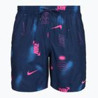 Vyriški maudymosi šortai Nike Multi Print 7" Volley midnight navy