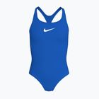 Vaikiškas vientisas maudymosi kostiumėlis Nike Essential Racerback blue crystal