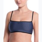 Maudymosi kostiumėlio viršus Nike Ripple Texture Bralette Classic Bikini slate
