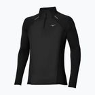 Vyriški bėgimo marškinėliai su ilgomis rankovėmis Mizuno Active Dryaeroflow Hybrid Long Sleeve Top Black