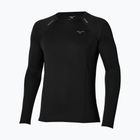 Vyriški bėgimo marškinėliai su ilgomis rankovėmis  Mizuno Active Dryaeroflow black