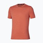 Vyriški bėgimo marškinėliai Mizuno Core Impulse Short Sleeve Tee ginger