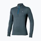 Vyriškas bėgimo džemperis Mizuno Active Warmalite Half Zip Long Sleeve Top dark slate