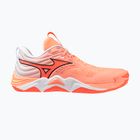 Tinklinio bateliai Mizuno Wave Momentum Elite flamingo coral/lava orange/white