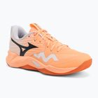 Tinklinio bateliai Mizuno Wave Momentum Pro flamingo coral/carbon/white