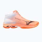 Tinklinio bateliai Mizuno Wave Lightning Pro Mid flamingo coral/carbon/white