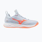 Moteriški tinklinio bateliai Mizuno Wave Luminous Elite blue finch/lava orange/flamingo coral