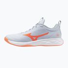 Moteriški tinklinio bateliai Mizuno Wave Luminous Pro blue finch/lava orange/flamingo coral