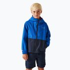 REGATTA Hanleigh II vaikiška striukė nuo lietaus olympian blue/navy/tangerine tango