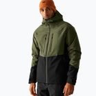 Vyriška lietaus striukė REGATTA Highton Stretch Padded olive night/black