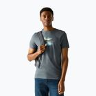 Vyriški žygio marškinėliai REGATTA Breezed dark storm