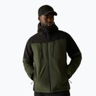 Vyriška lietaus striukė REGATTA Highton Stretch Padded dark khaki/black
