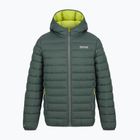 Vaikiška pūsta striukė REGATTA Hooded Marizion dark forest green/wild lime