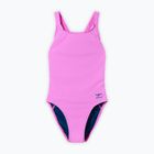 Moteriškas vientisas maudymosi kostiumėlis Speedo Solid Leaderback orchid shine