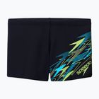 Vyriškos maudymosi trumpikės Speedo Medley Logo Aquashort anthracite/hyper teal