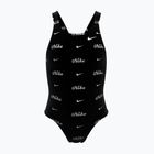 Vaikiškas vientisas maudymosi kostiumėlis Nike Hydrastrong Multi Pr jet black