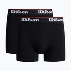 Wilson vyriški 2 pakuotės boksininkų šortai juodi W875M-270M