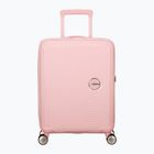 "American Tourister Soundbox" 41 l pastelinės rožinės spalvos kelioninis dėklas