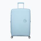 "American Tourister Soundbox" kelioninis lagaminas 110 l pastelinės mėlynos spalvos