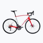 Ridley Fenix SL Disc Ultegra FSD08Cs sidabrinės-raudonos spalvos kelių dviratis SBIFSDRID545