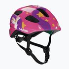 Vaikiškas dviratininko šalmas Lazer Pnut 2.0 KinetiCore purple pony