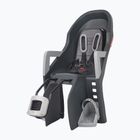 Sėdynė vaikui dviračiui Polisport Guppy Maxi+ FF dark grey/silver