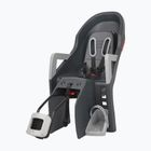 Sėdynė vaikui dviračiui Polisport Guppy Maxi+ RS dark grey/silver