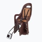 Polisport Groovy Maxi FF 29 ECO brown FO galinio rėmo dviračių sėdynė 8406000041