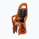 Sėdynė vaikui dviračiui Polisport Groovy Maxi Mik HD dark brown/brown