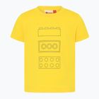 Vaikiški trekingo marškinėliai LEGO Lwtate 600 geltoni 11010565
