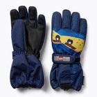 Vaikiškos pirštinės LEGO Lwagan 807 dark blue