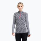 Moteriškas termo džemperis Dovre Half Zip Jacquard grey