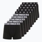 Vyriškos trumpikės CR7 Basic Trunk 10 porų black