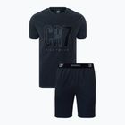 Vyriška pižama CR7 Pyjama Short dark grey melange