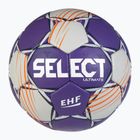 Rankinio kamuolys SELECT Ultimate v24 Official EHF grey/purple dydis 2