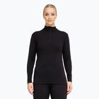 Moteriškas termo džemperis Dovre Wool Zip black