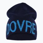 Vyriška žieminė kepurė Dovre Wool Logo Beanie blue