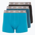 Vyriškos trumpikės CR7 Basic Trunk 3 pary black/ green/ light green