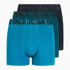 Vyriškos trumpikės CR7 Basic Trunk 3 poros blue/navy