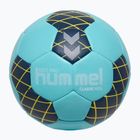 Vaikiškas rankinio kamuolys Hummel Classic HB Jr light blue/marine/yellow size 0